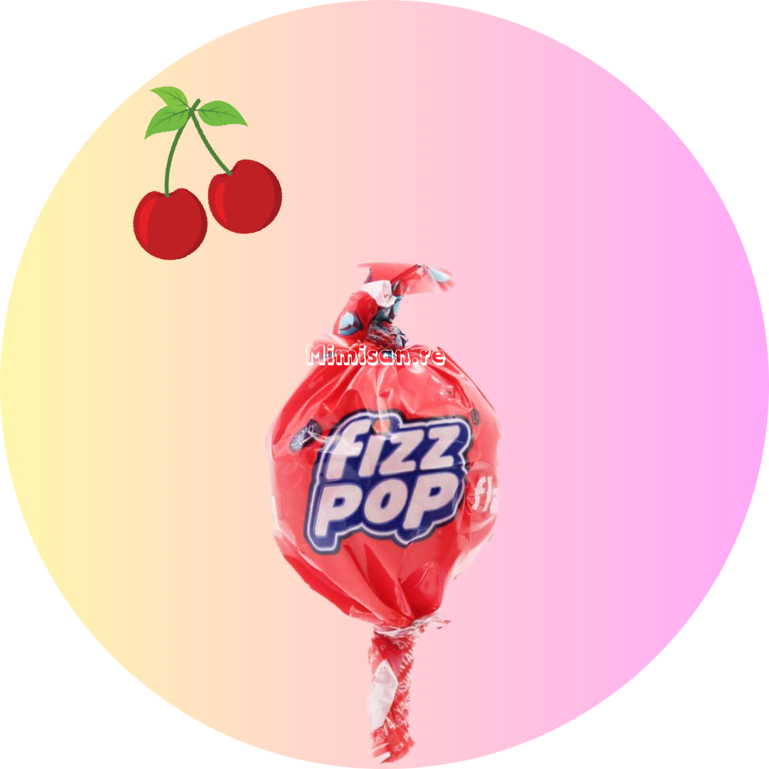 Sucette Fizz Pop Cherry
