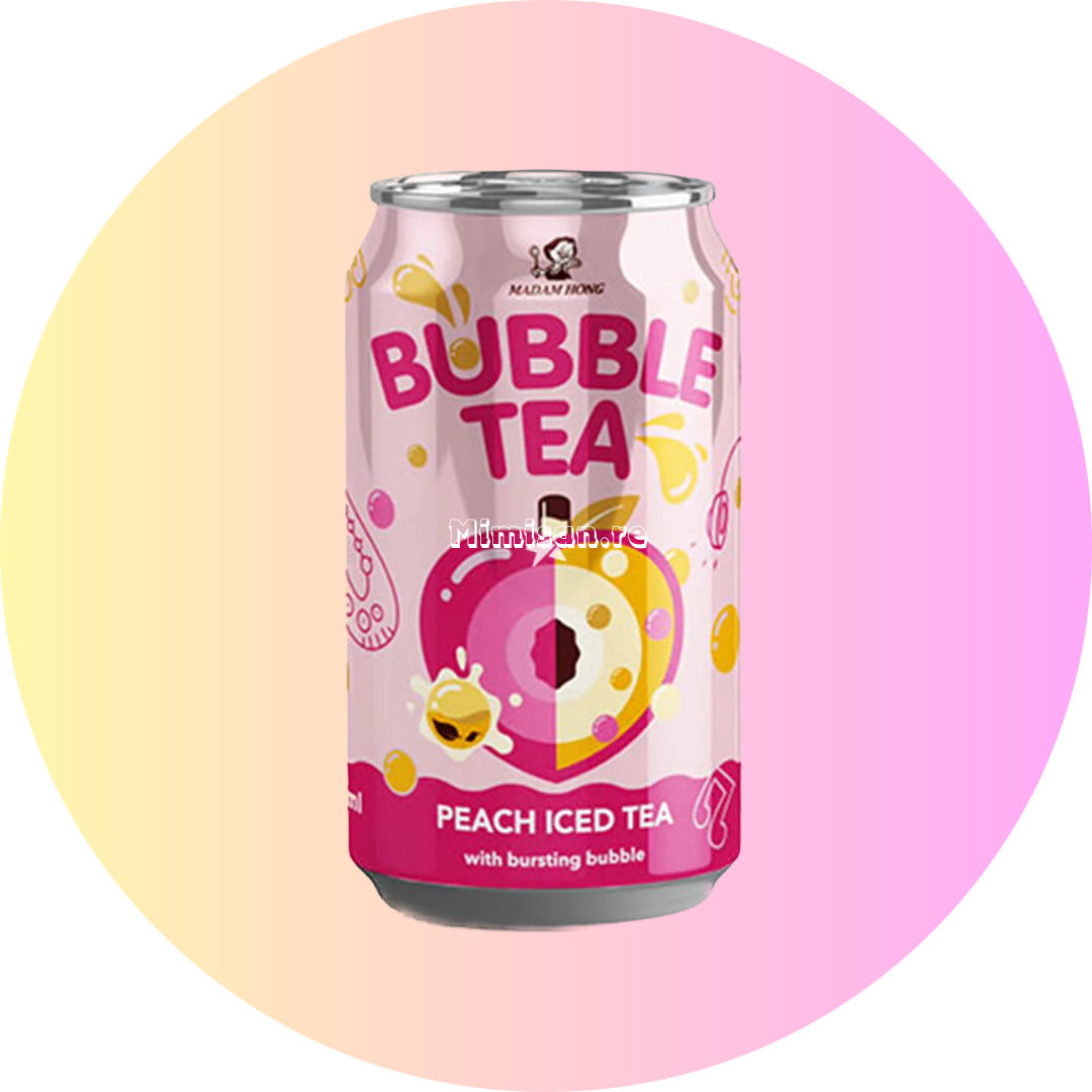 Bubble Tea Pêche - MADAM HONG