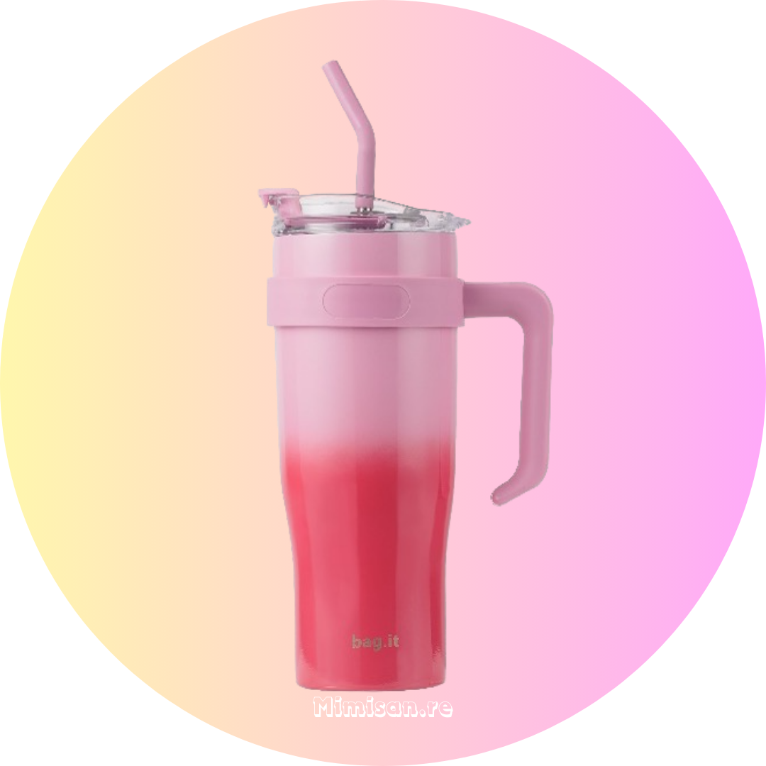 Mug Design Tie and Dye Rouge/Rose