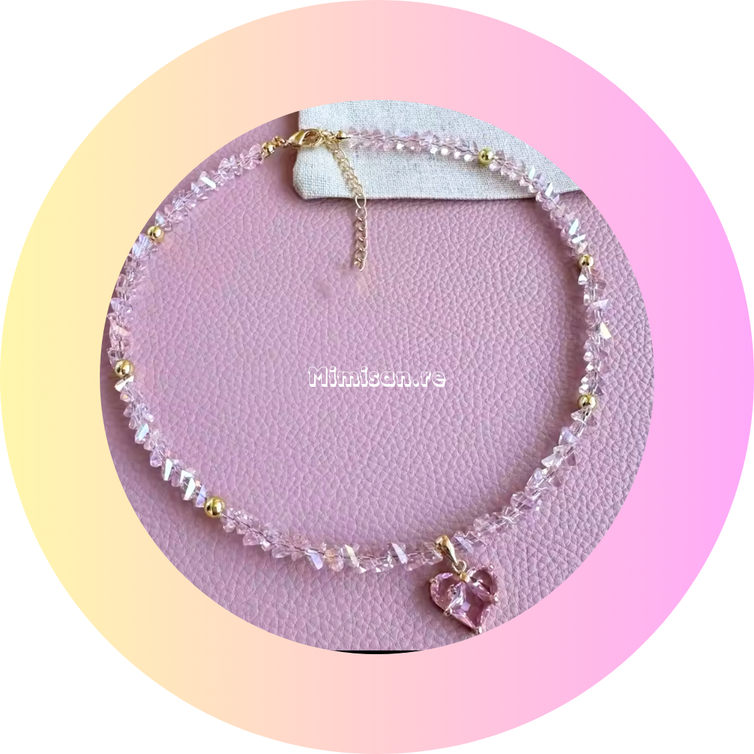 Collier Vintage Pendentif Coeur