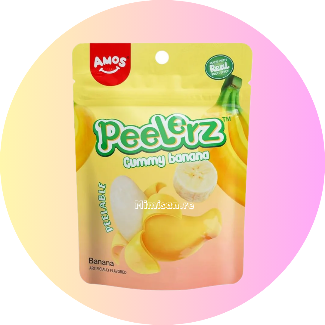 Amos Peelerz Fruit Gummy Banane 65g