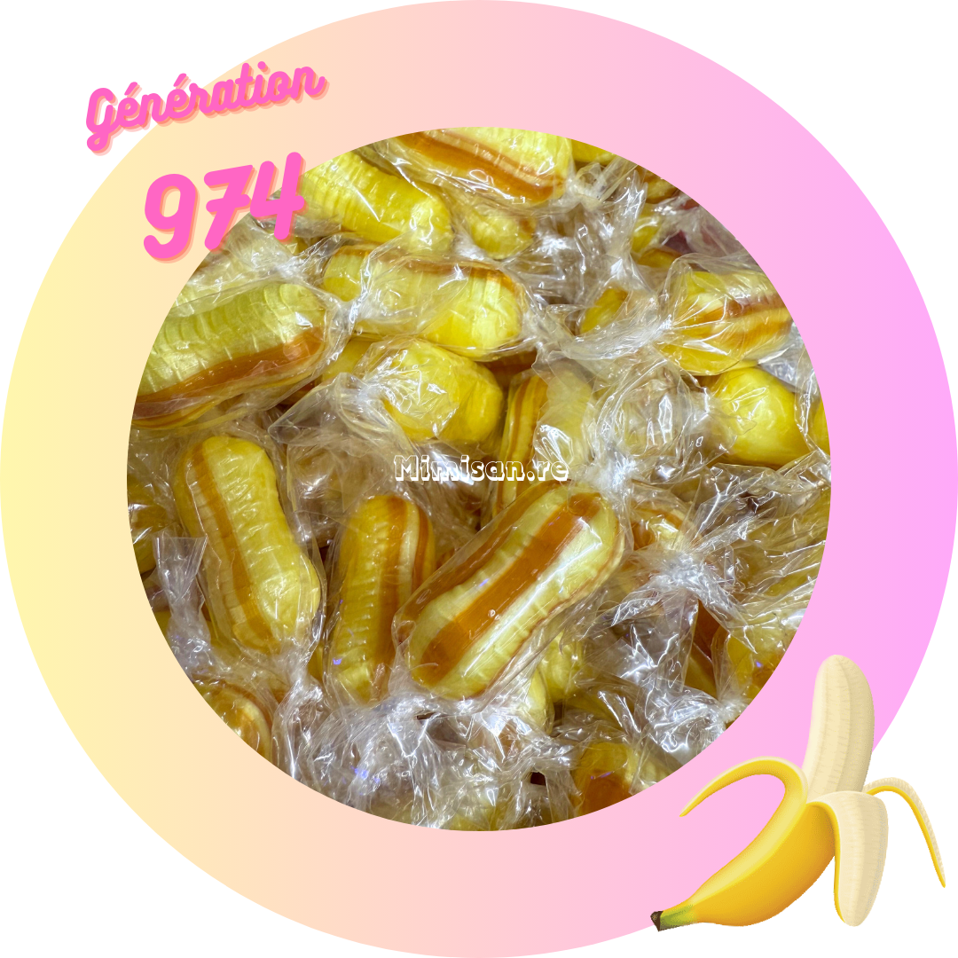 Pastilles Banane - lot de 10