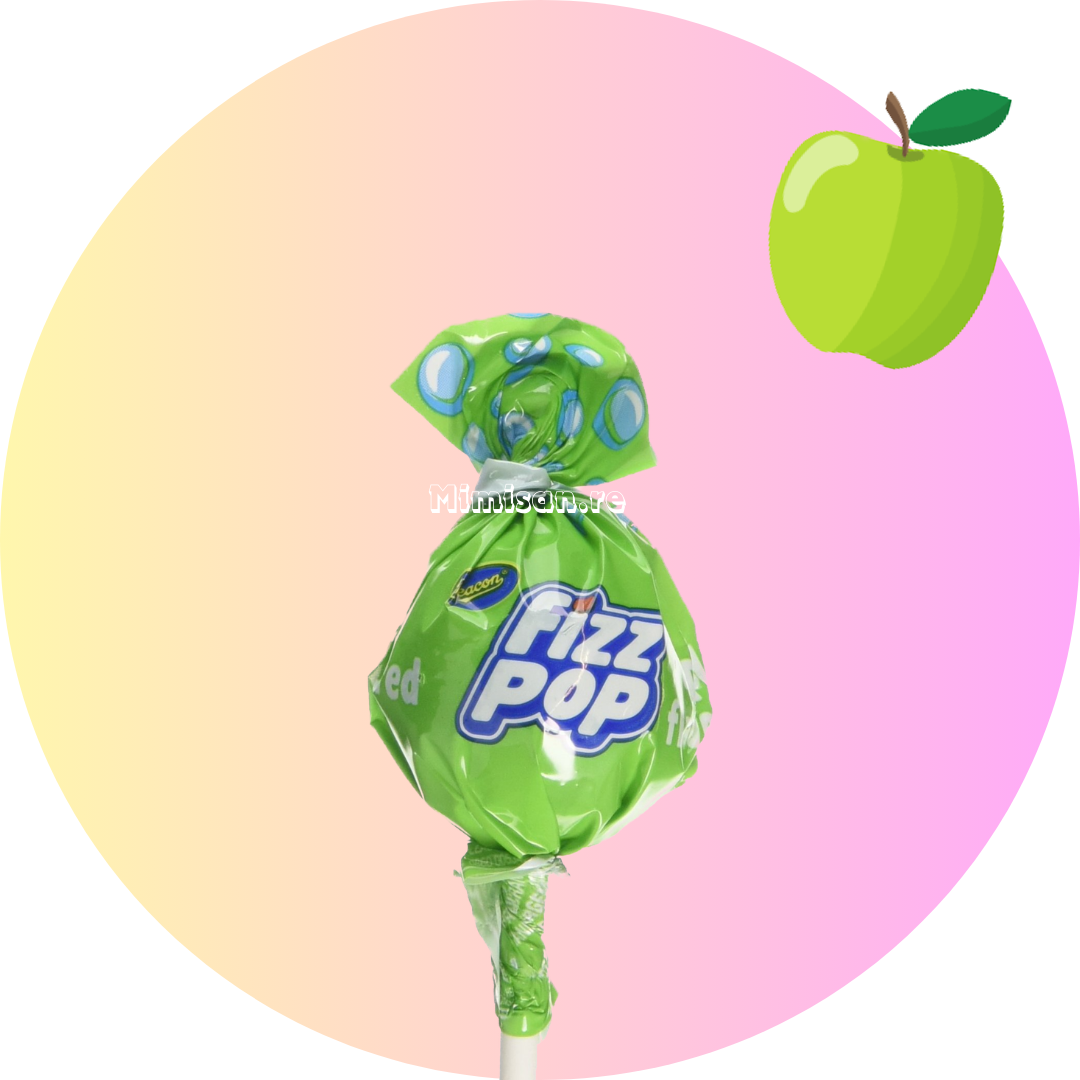 Sucette Fizz Pop Apple