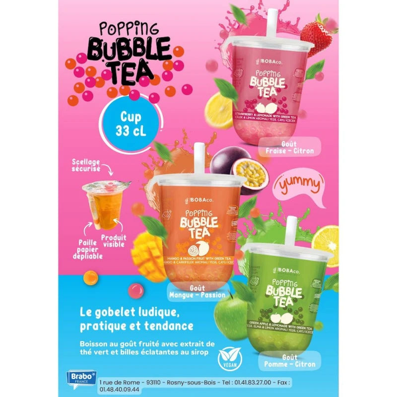 Bubble Tea Mangue Passion 33cl