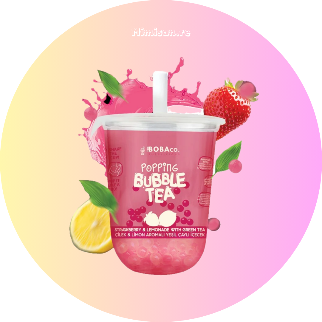 Bubble Tea Fraise Citron 33cl