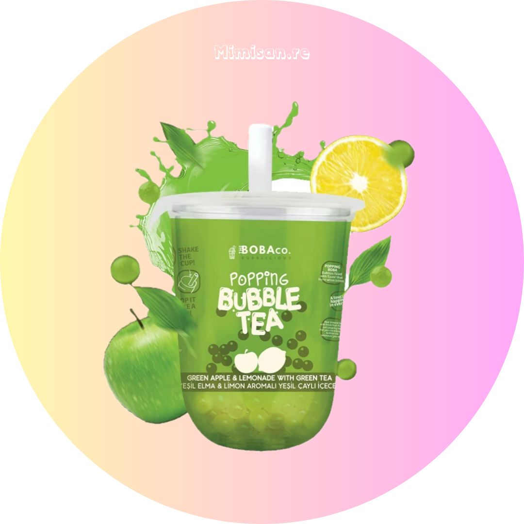 Bubble Tea Pomme Citron 33cl