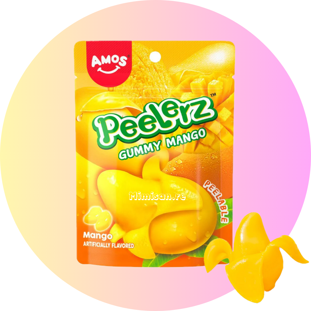 Amos Peelerz Gummy Mango 65g
