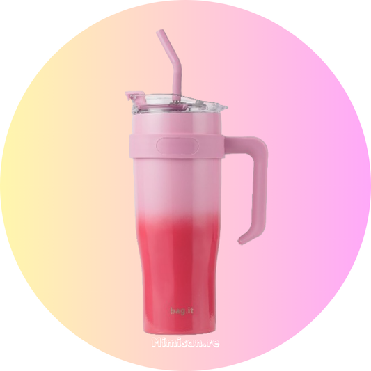 Mug Design Tie and Dye Rouge/Rose