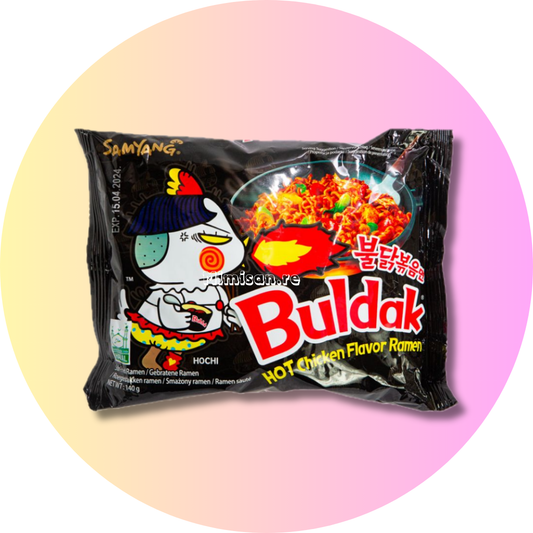 Nouilles Buldak saveur Poulet épicé Noir- Samyang