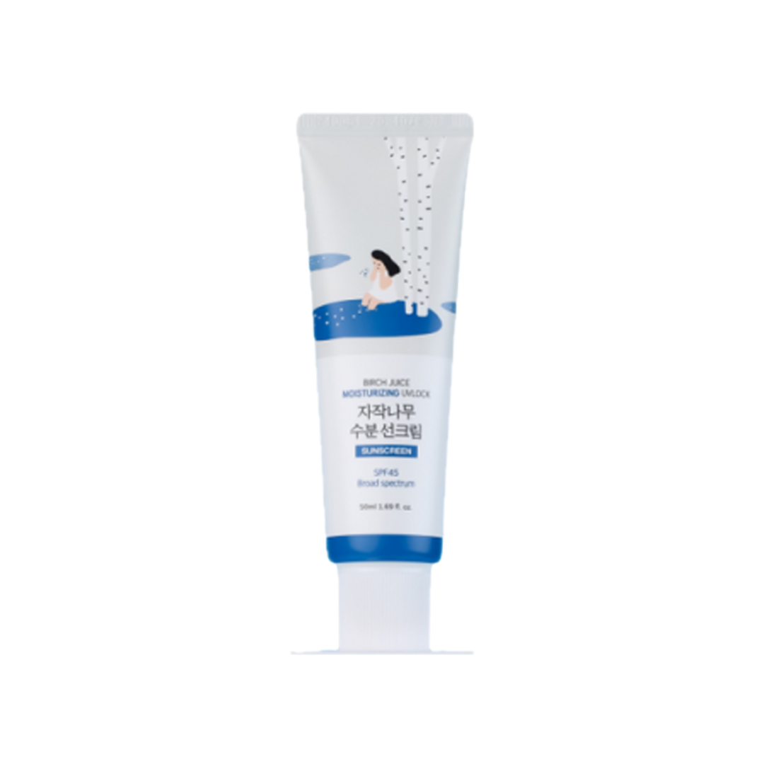 Round Lab – Écran solaire hydratant Birch Juice SPF50