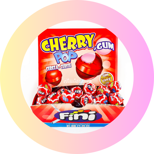 Sucette Cherry Gum - Fini